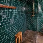 Guest house shower area at Casa de Koras Project