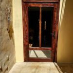 Patio door in Casa de Koras