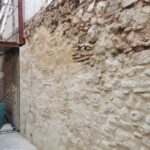 Spanish stone wall renovation at Casa de Koras