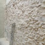 Spanish stone wall renovation at Casa de Koras