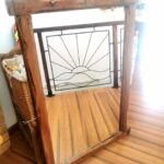 Old window frame makeover, mirror by Iwona Luka