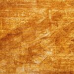 The Mars, Canvas dyed with rust by Iwona Luka